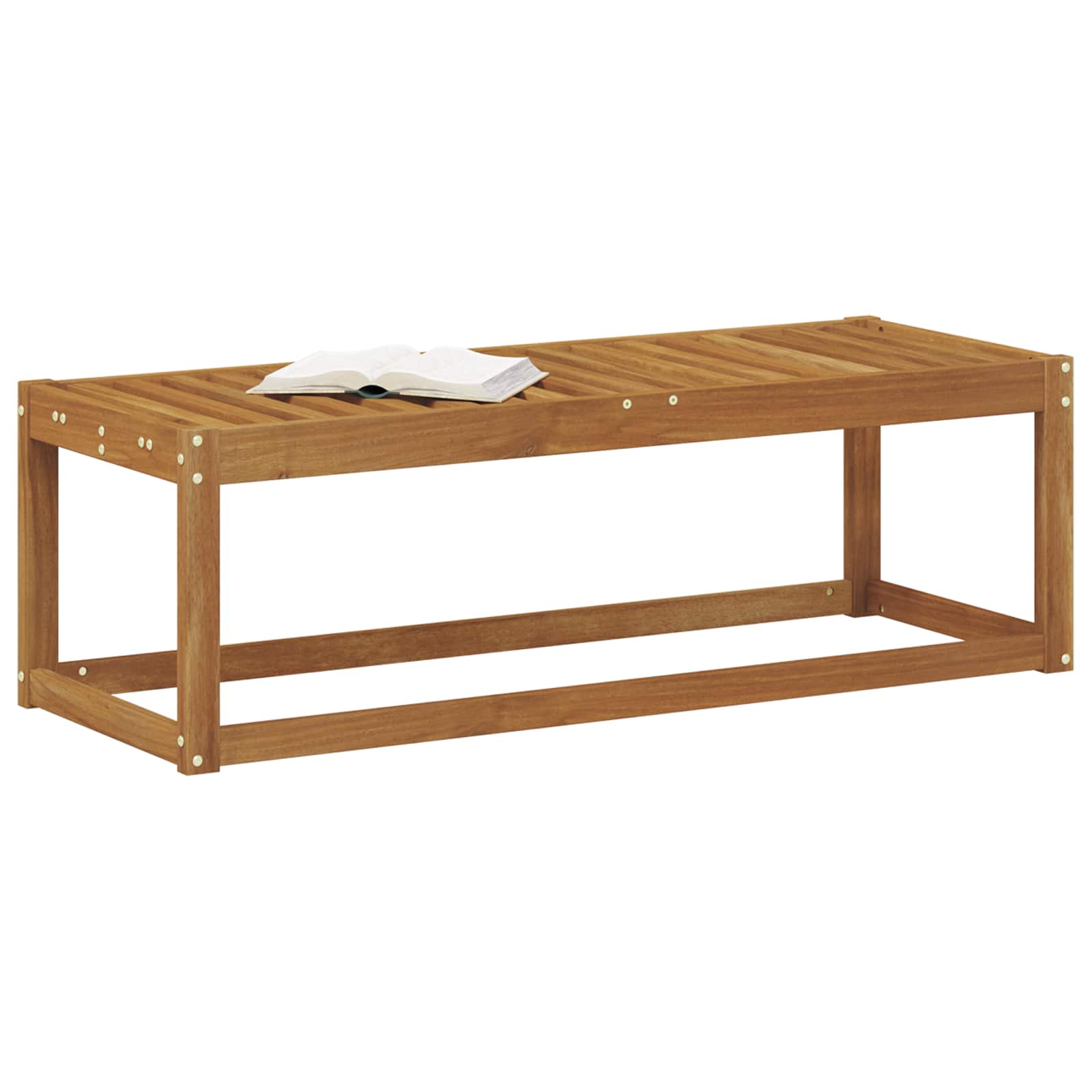vidaXL Stołek Ławka na Zewnątrz Naturalny 115 x 43 x 37 cm
