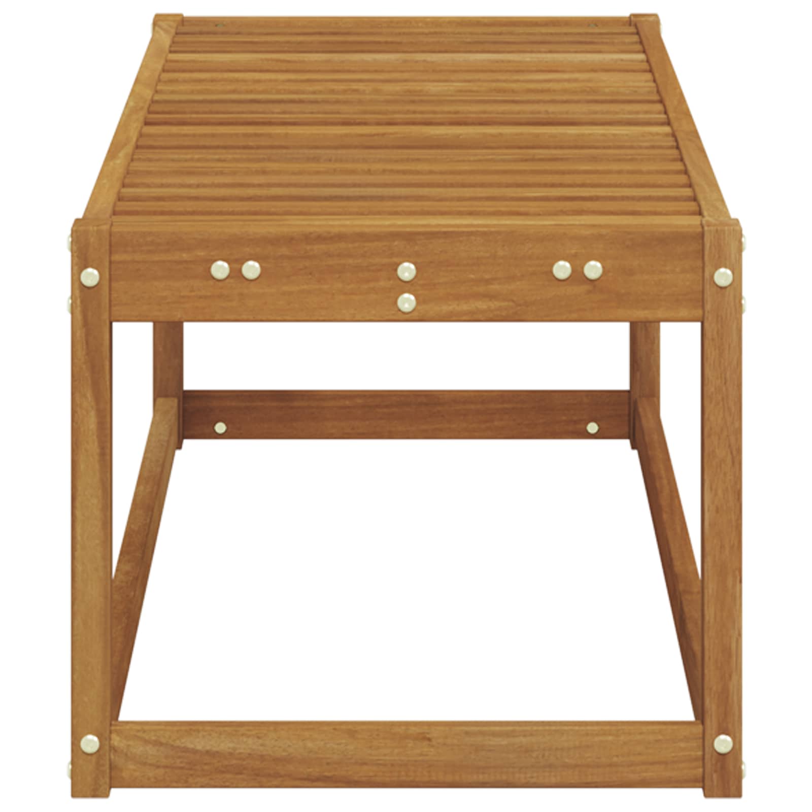vidaXL Stołek Ławka na Zewnątrz Naturalny 115 x 43 x 37 cm