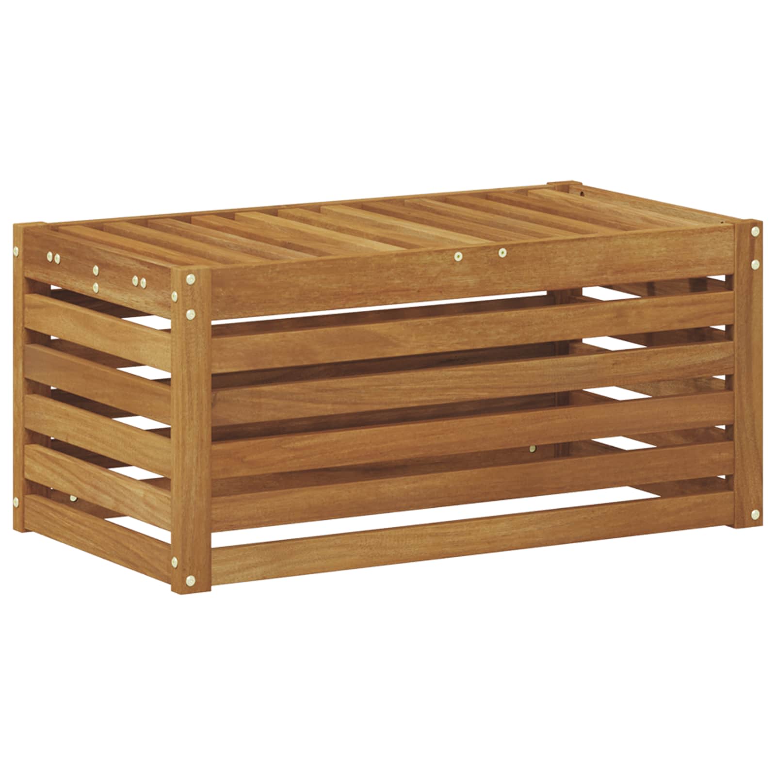 vidaXL Stołek Ławka na Zewnątrz Naturalny 79 x 43 x 37 cm