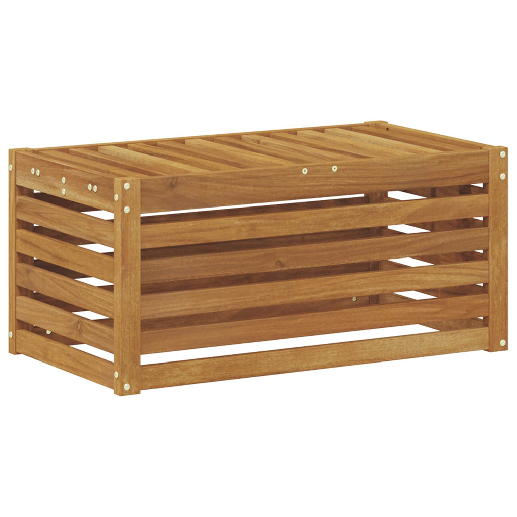 vidaXL Stołek Ławka na Zewnątrz Naturalny 79 x 43 x 37 cm