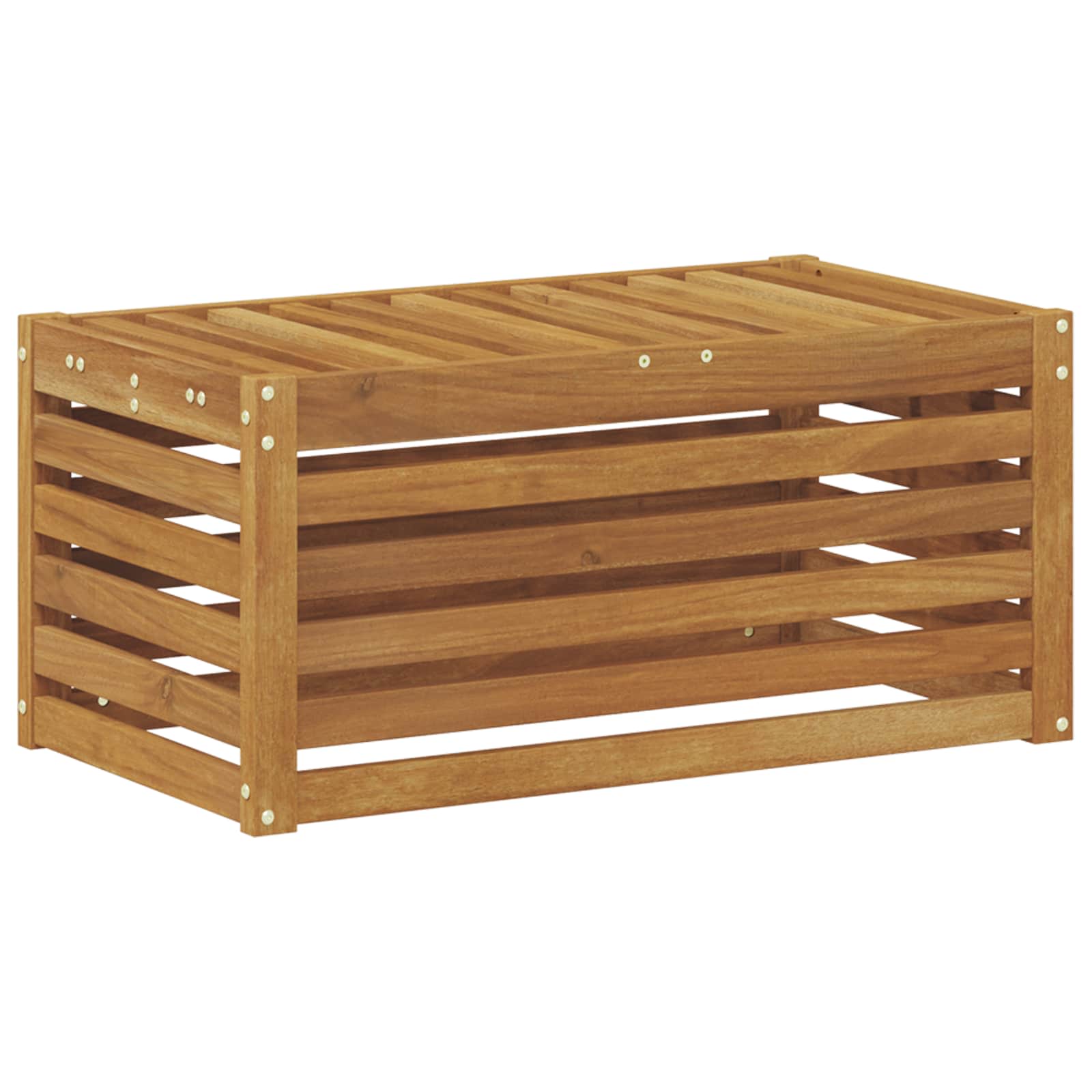 vidaXL Stołek Ławka na Zewnątrz Naturalny 79 x 43 x 37 cm