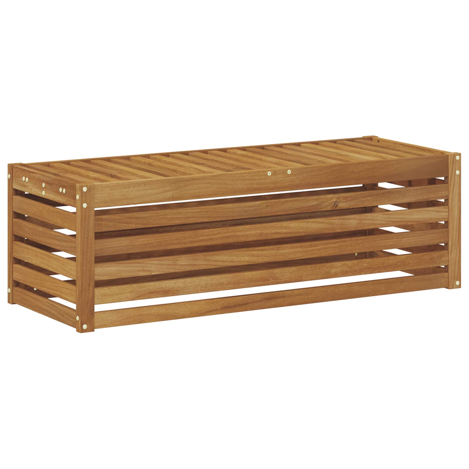 vidaXL Stołek Ławka na Zewnątrz Naturalny 115 x 43 x 37 cm