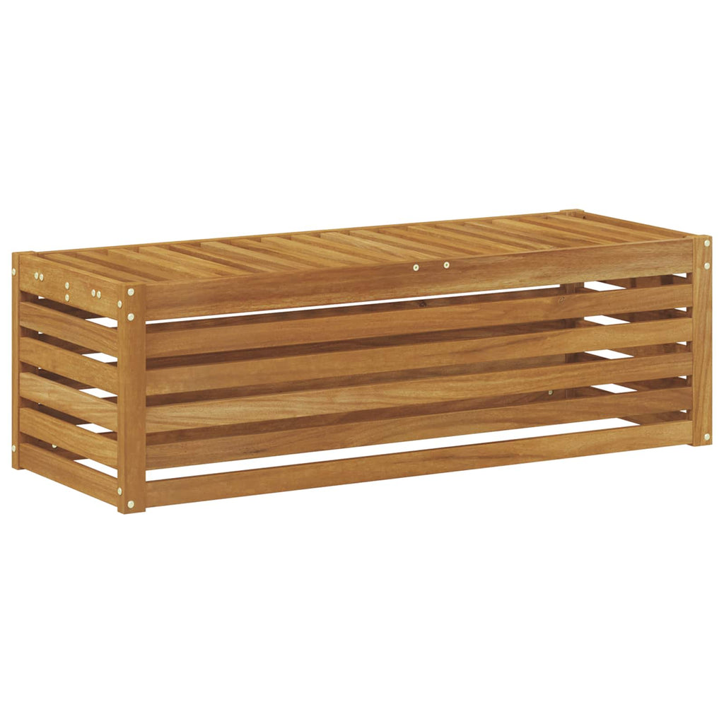 vidaXL Stołek Ławka na Zewnątrz Naturalny 115 x 43 x 37 cm