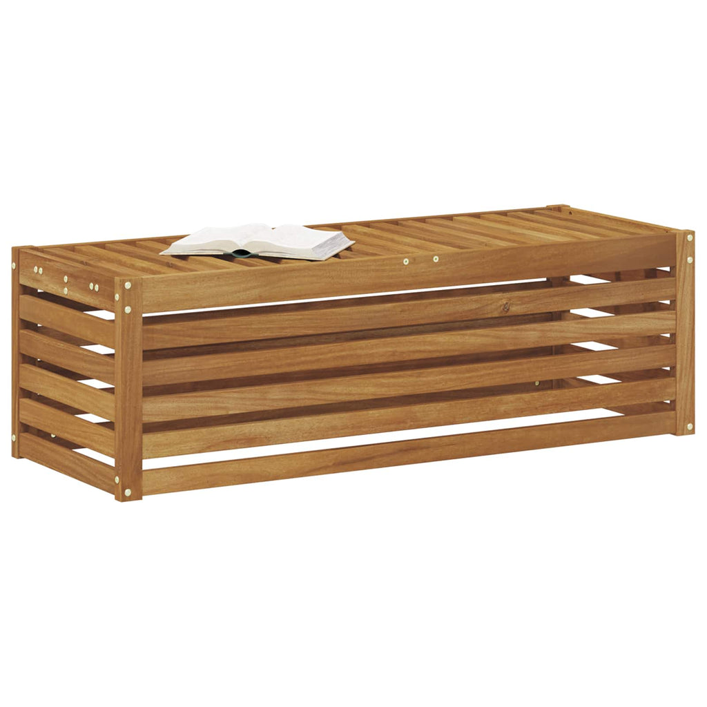 vidaXL Stołek Ławka na Zewnątrz Naturalny 115 x 43 x 37 cm