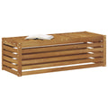 vidaXL Stołek Ławka na Zewnątrz Naturalny 115 x 43 x 37 cm