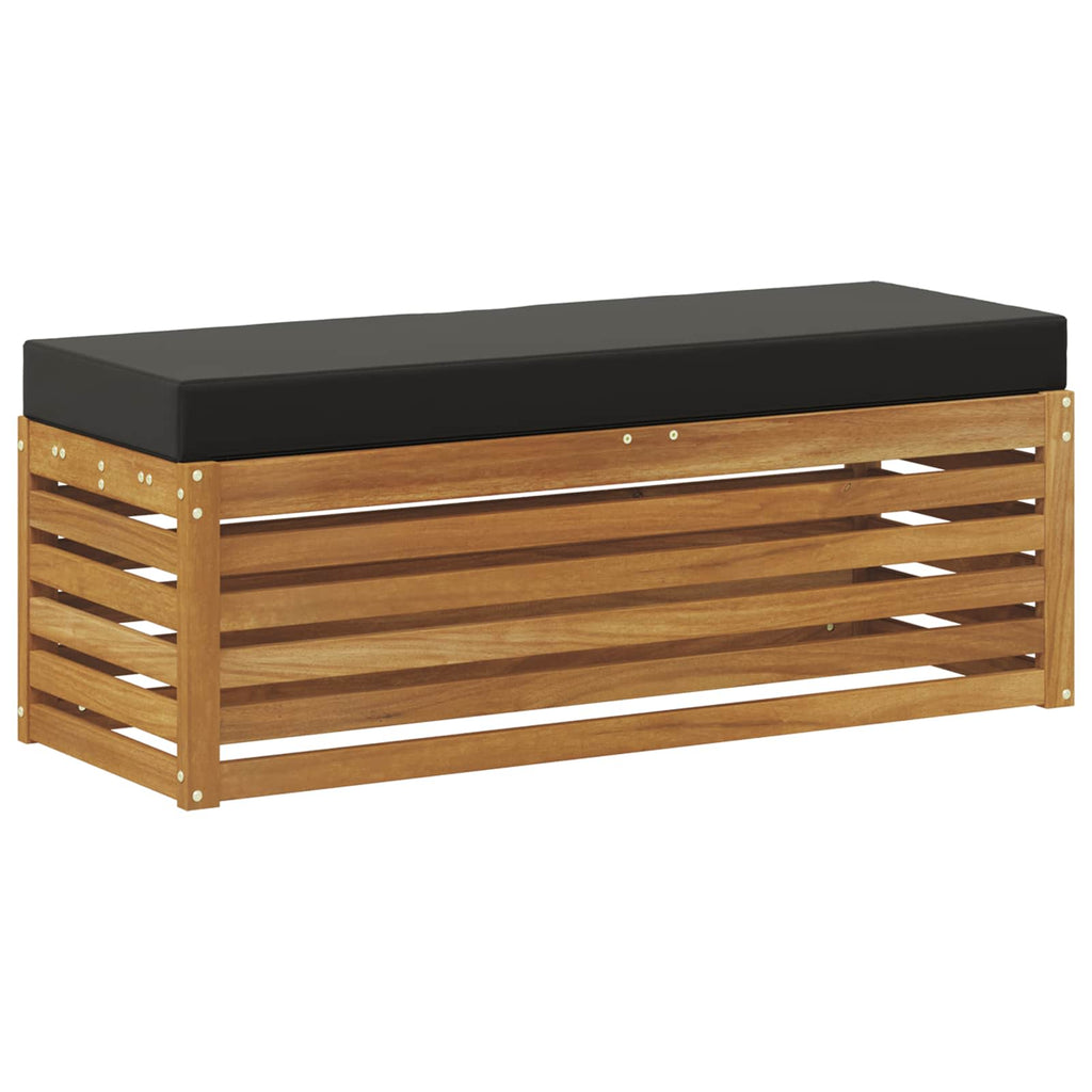 vidaXL Stołek zewnętrzny w formie ławki Lite Drewno Akacji Naturalny