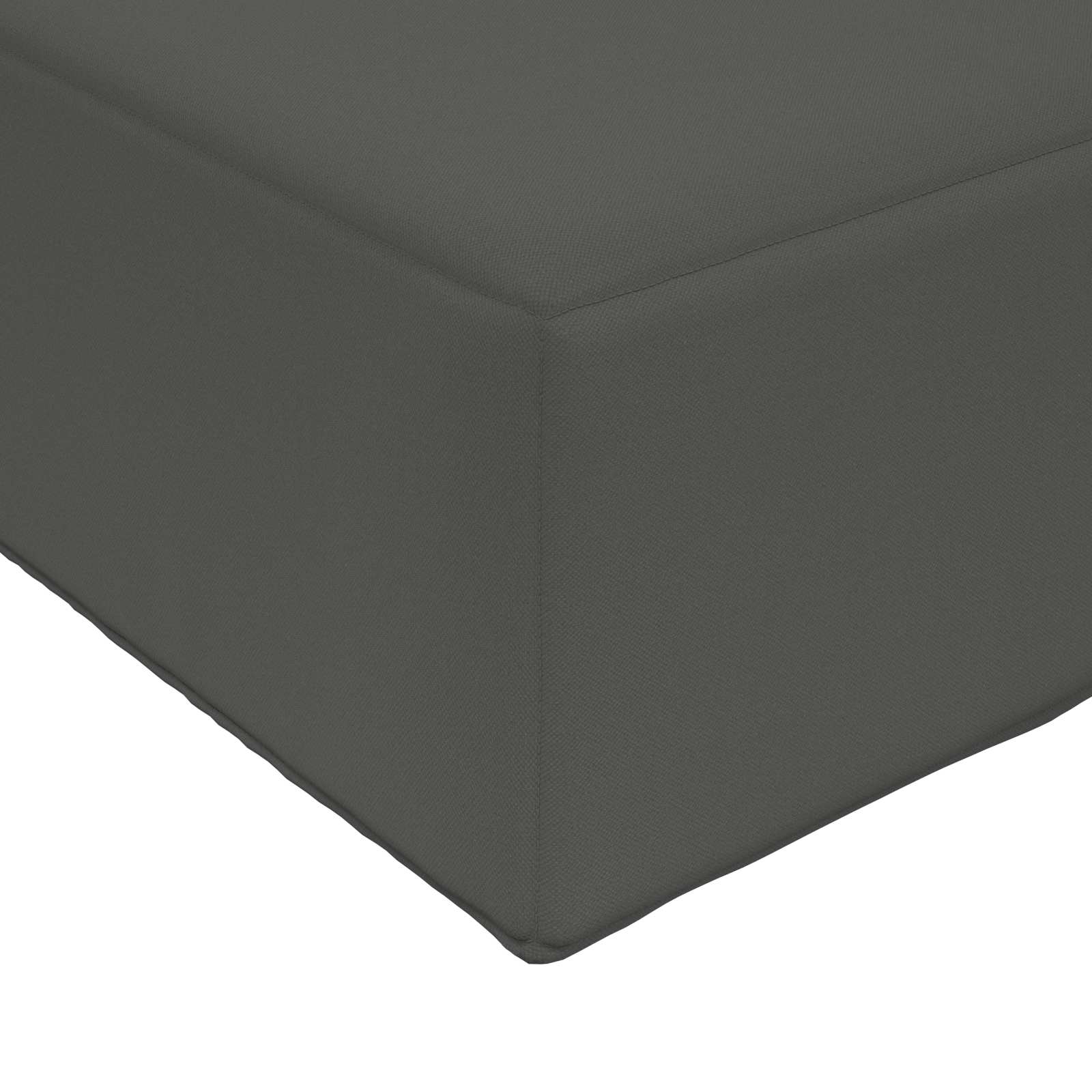 vidaXL Poduszka do sofy na zewnątrz Antracyt 60 x 60 x 8 cm Poliester