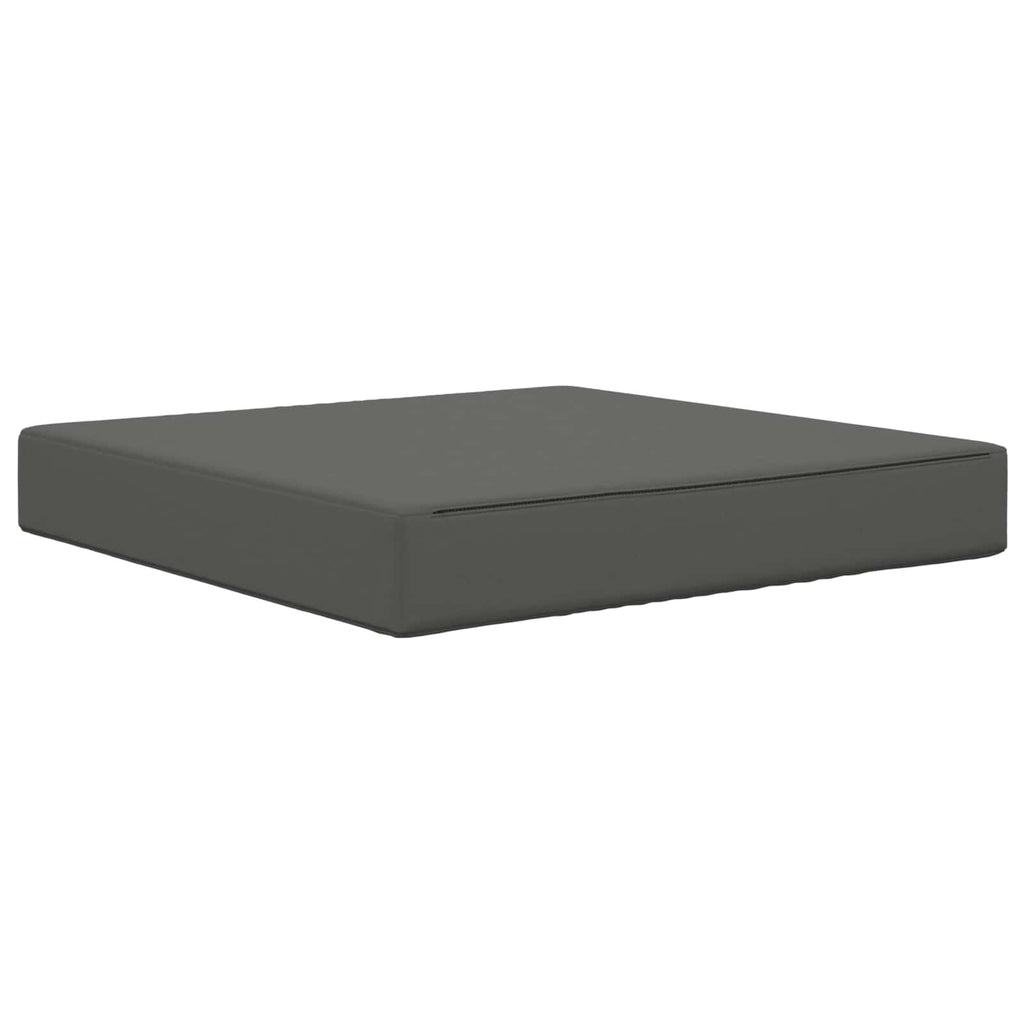 vidaXL Poduszka do sofy na zewnątrz Antracyt 60 x 60 x 8 cm Poliester