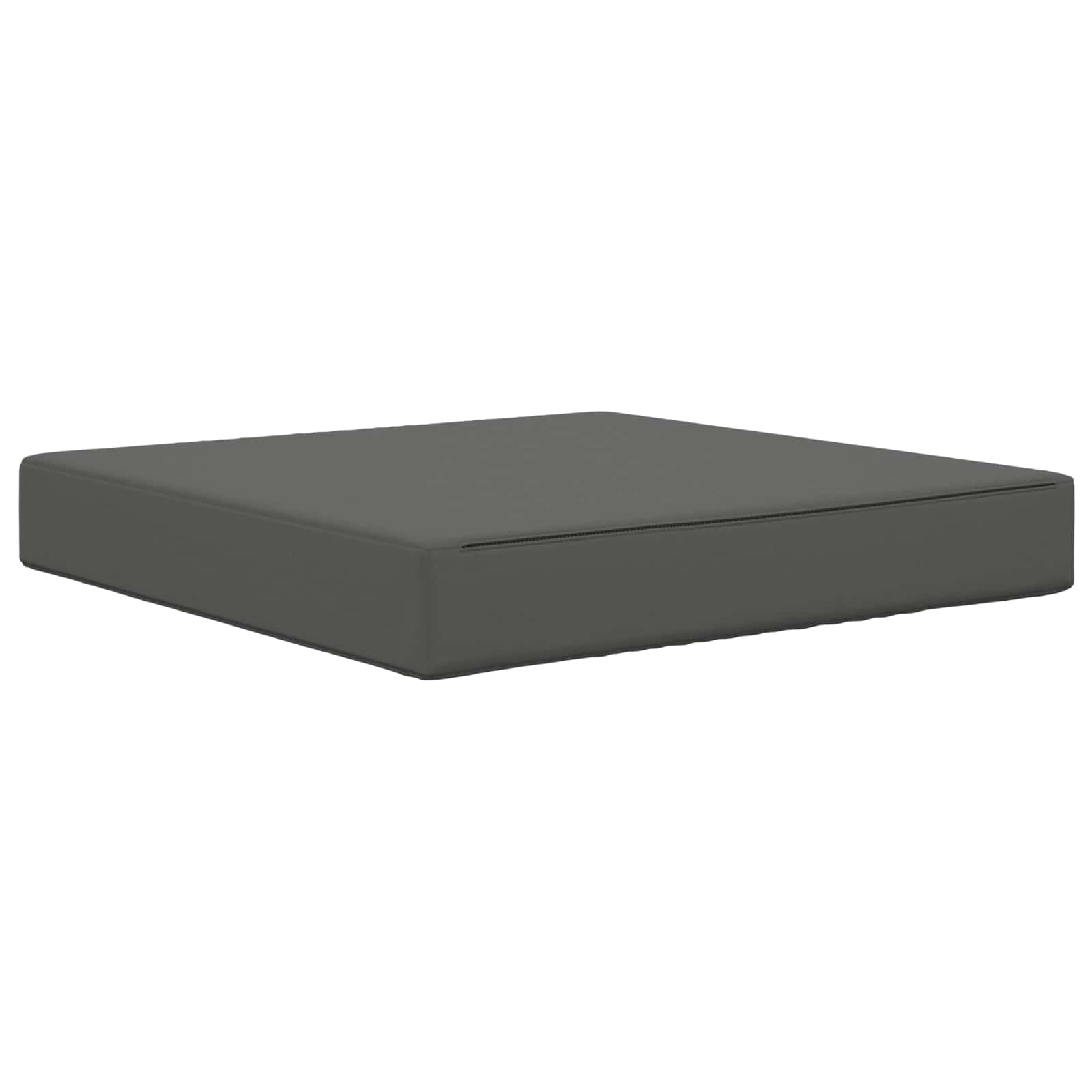 vidaXL Poduszka do sofy na zewnątrz Antracyt 60 x 60 x 8 cm Poliester