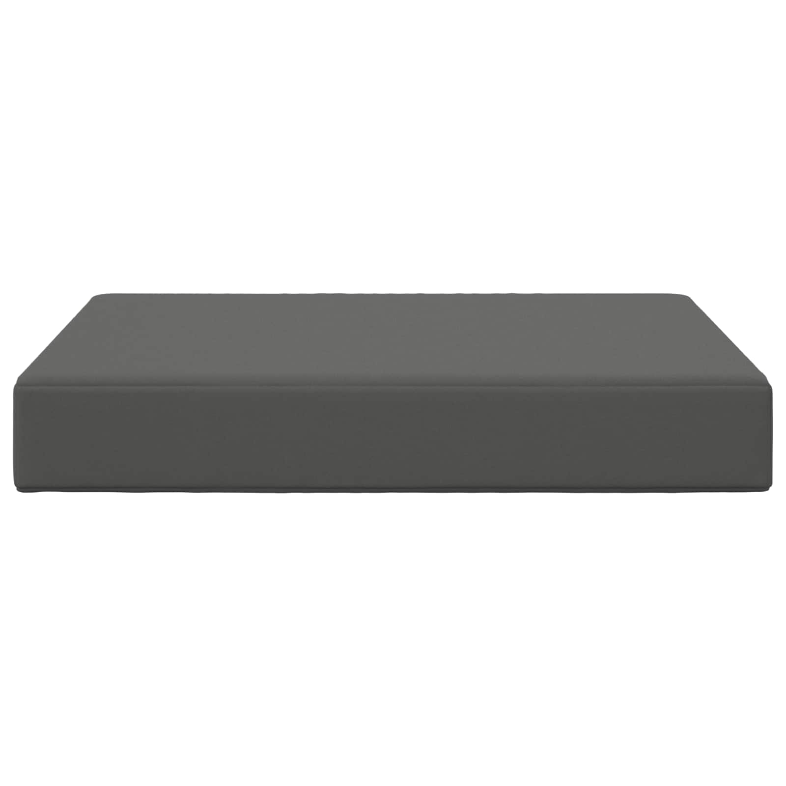 vidaXL Poduszka do sofy na zewnątrz Antracyt 60 x 60 x 8 cm Poliester