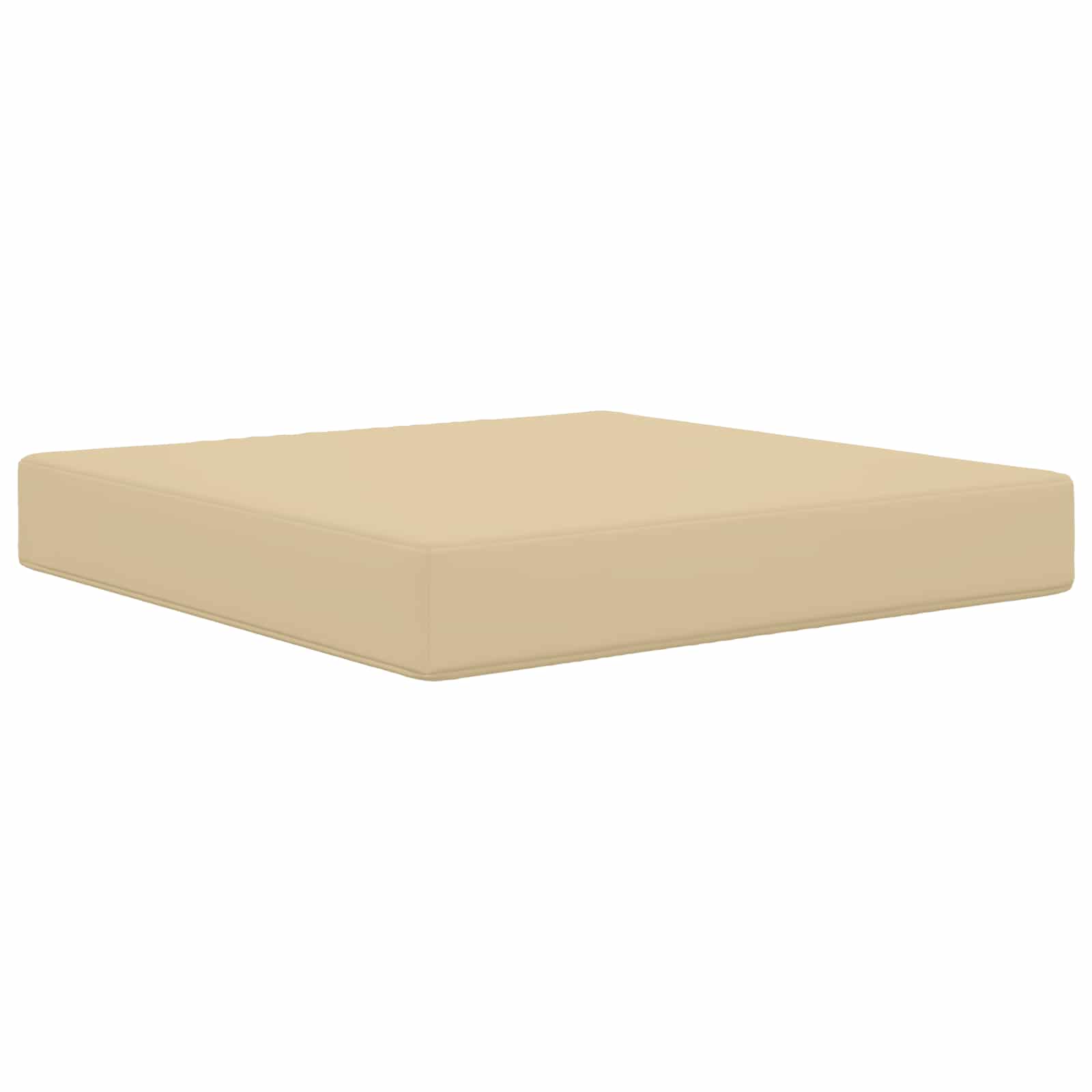 vidaXL Poduszka do sofy na zewnątrz Beżowy 60 x 60 x 8 cm Poliester
