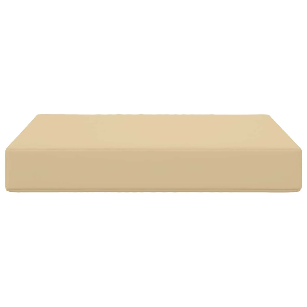 vidaXL Poduszka do sofy na zewnątrz Beżowy 60 x 60 x 8 cm Poliester