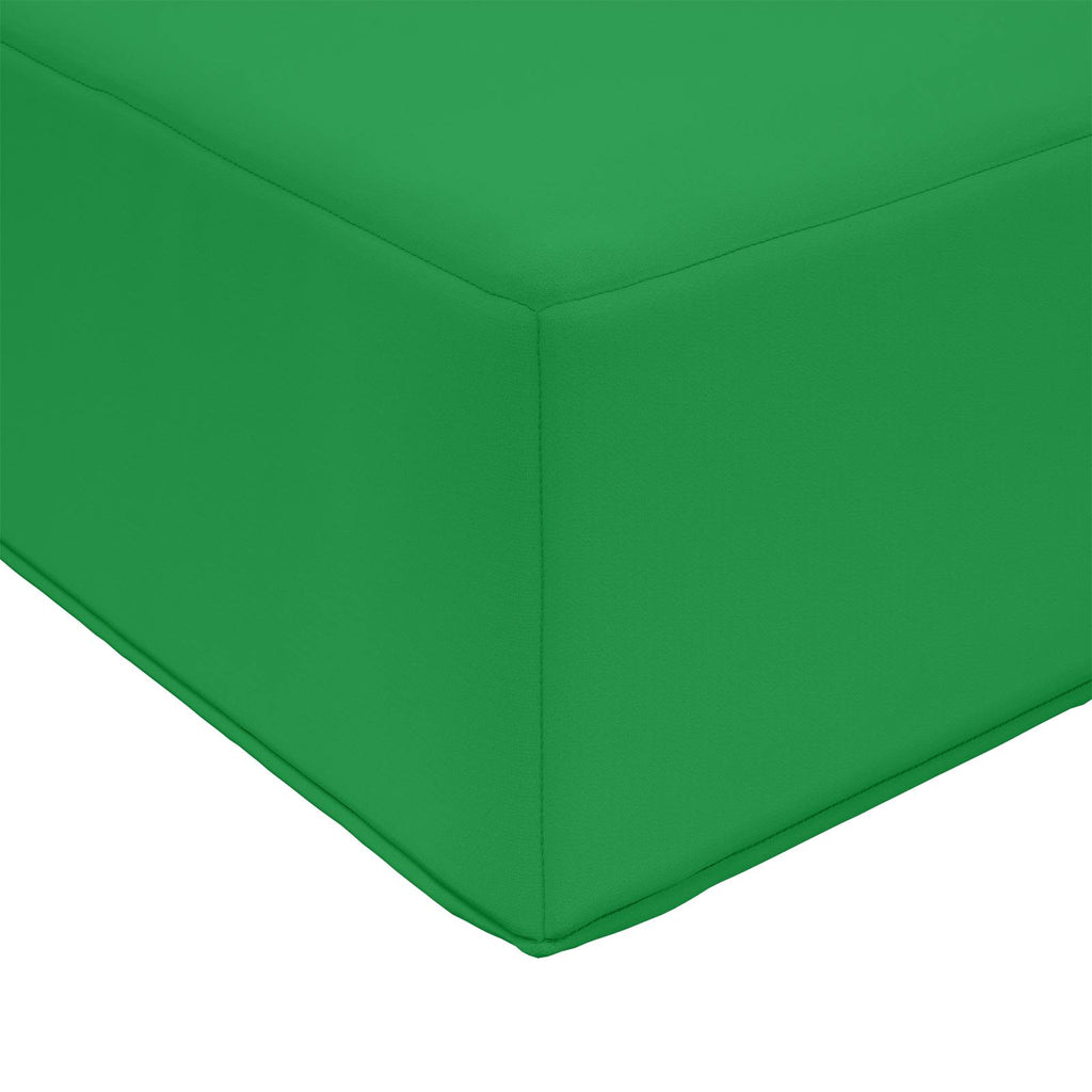 vidaXL Poduszka do sofy na zewnątrz Zielony 60 x 60 x 8 cm Poliester