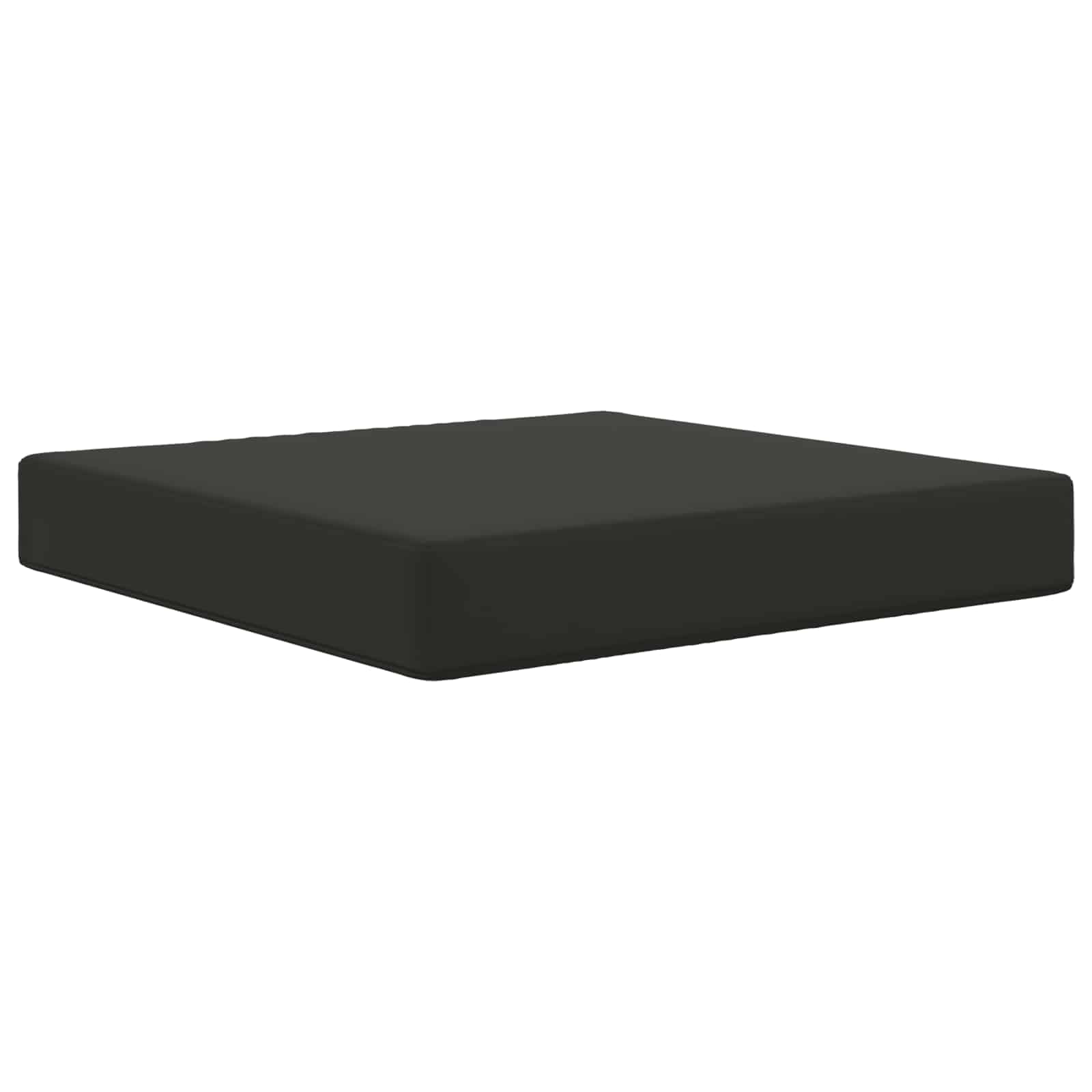 vidaXL Poduszka do sofy na zewnątrz Czarny 60 x 60 x 8 cm Poliester