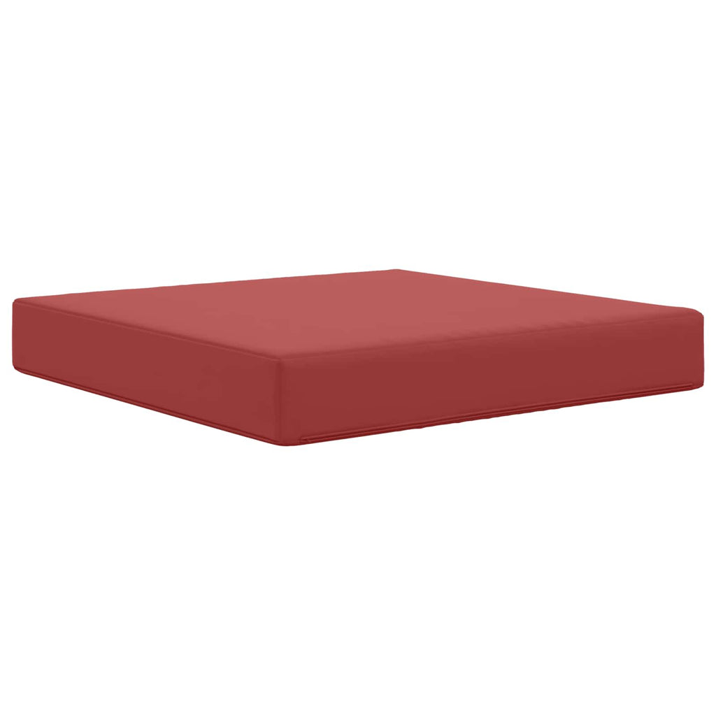 vidaXL Poduszka do sofy na zewnątrz czerwone wino 60 x 60 x 8 cm