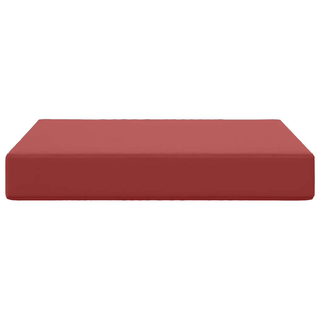 vidaXL Poduszka do sofy na zewnątrz czerwone wino 60 x 60 x 8 cm