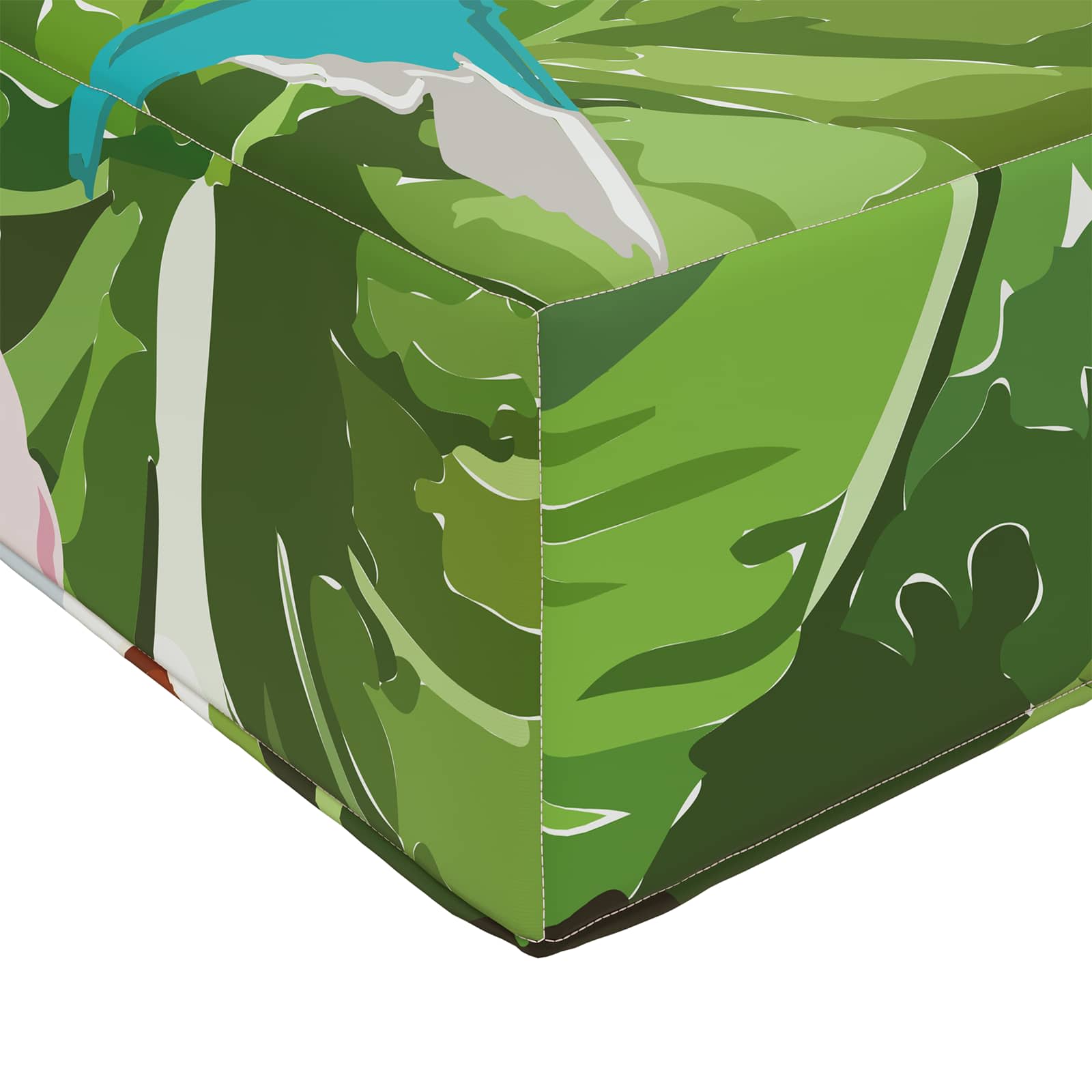 vidaXL Poduszka do sofy na zewnątrz kolorowy 60 x 60 x 8 cm Poliester