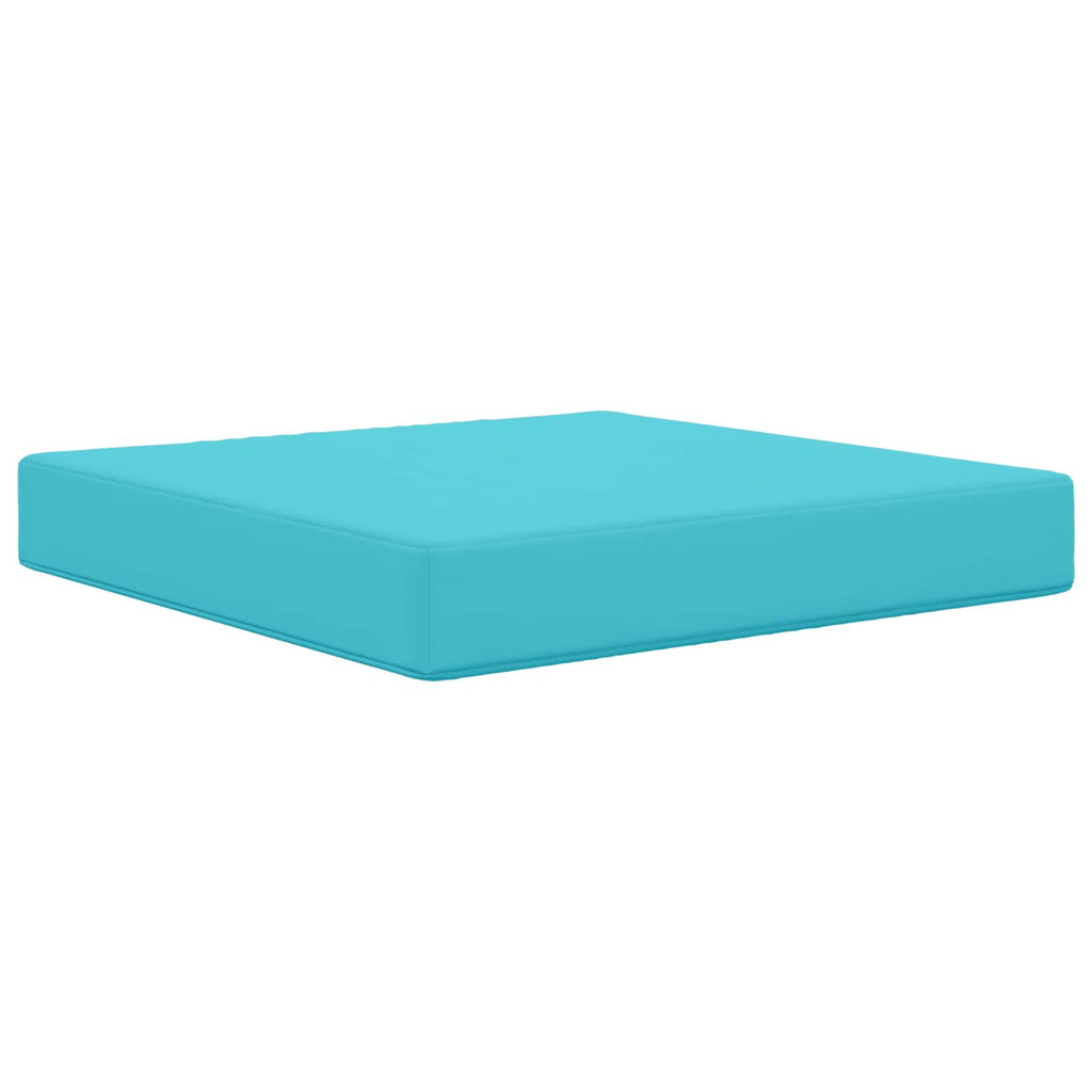 vidaXL Poduszka do sofy na zewnątrz Turkusowy 60 x 60 x 8 cm Poliester