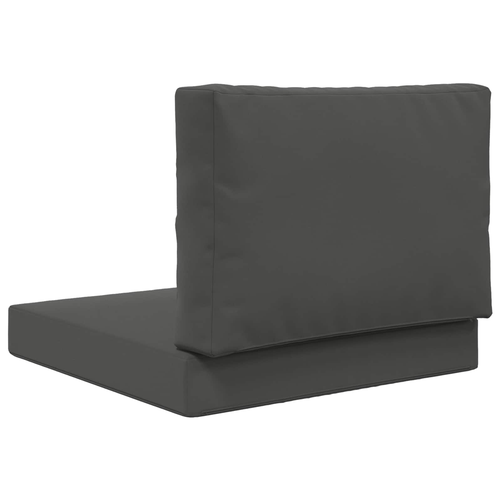 vidaXL Poduszka do sofy na zewnątrz 2 pcs Antracyt Poliester