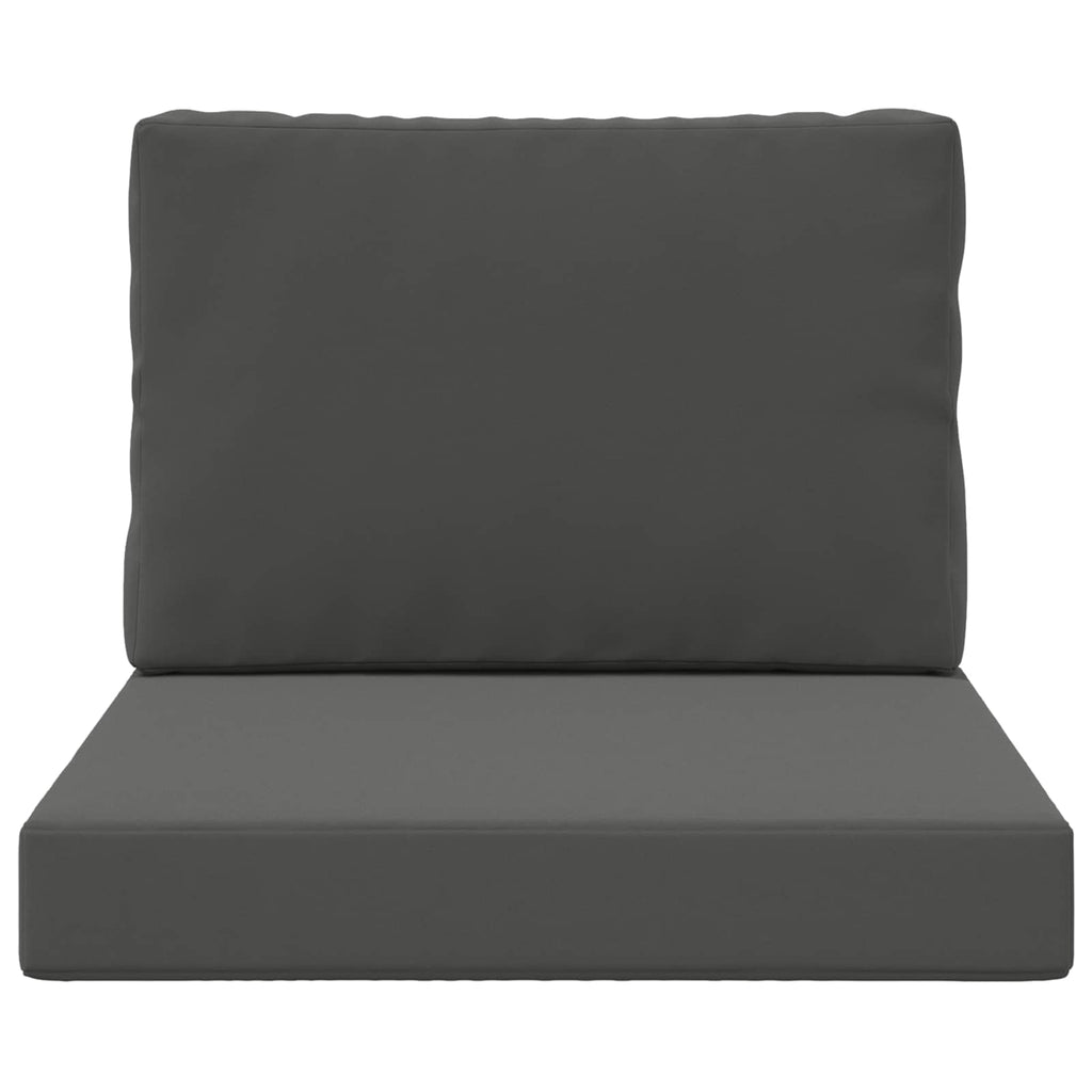 vidaXL Poduszka do sofy na zewnątrz 2 pcs Antracyt Poliester