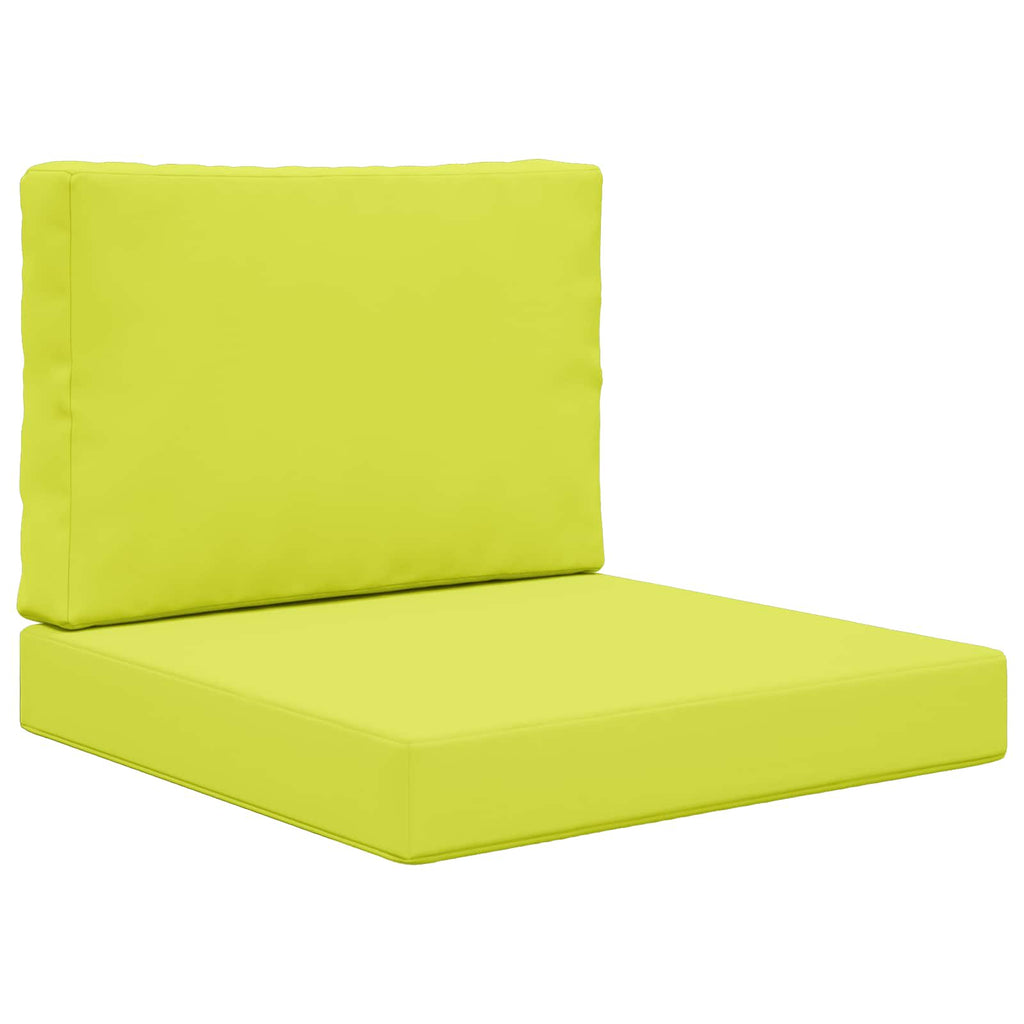 vidaXL Poduszka do sofy na zewnątrz 2 pcs Zielony Poliester