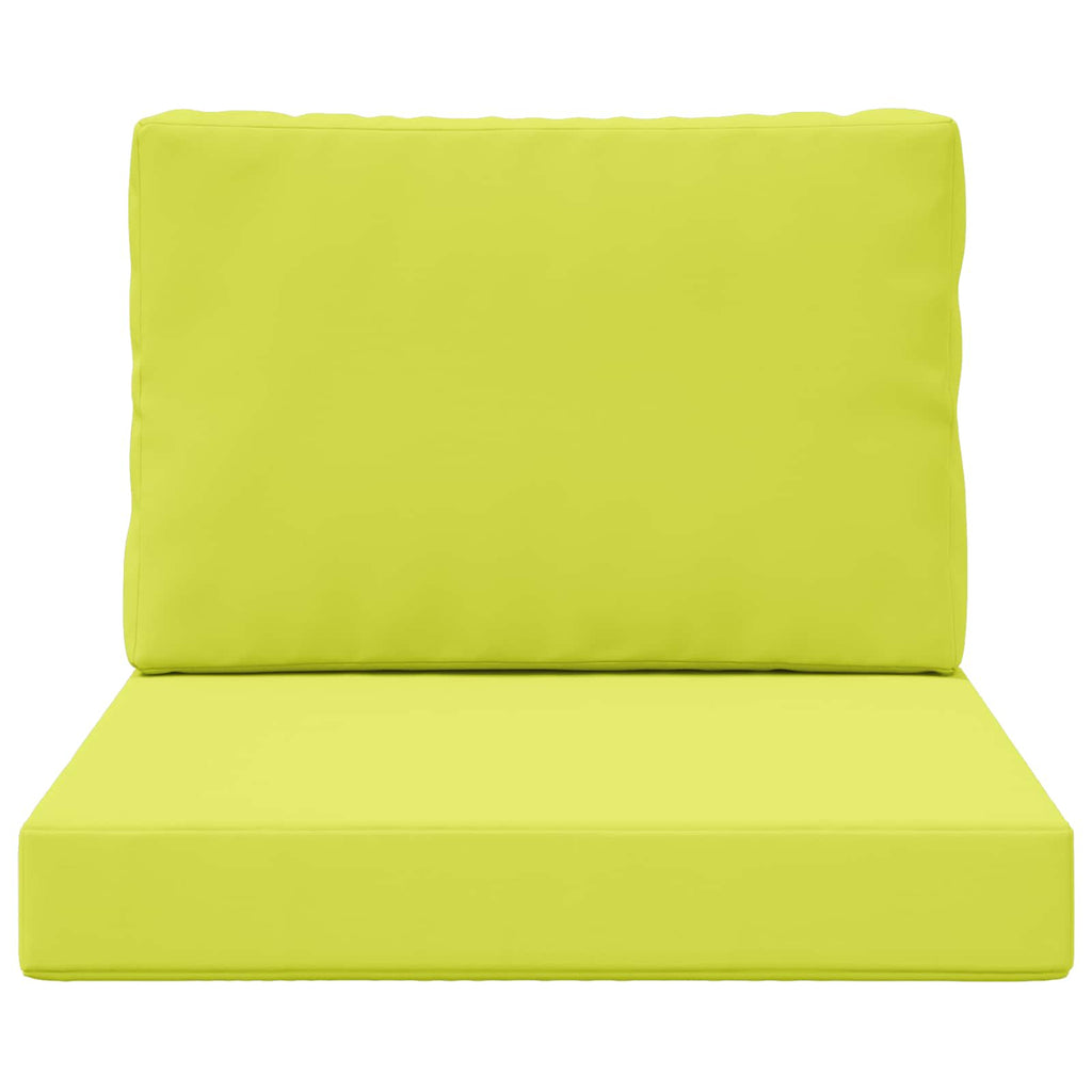 vidaXL Poduszka do sofy na zewnątrz 2 pcs Zielony Poliester