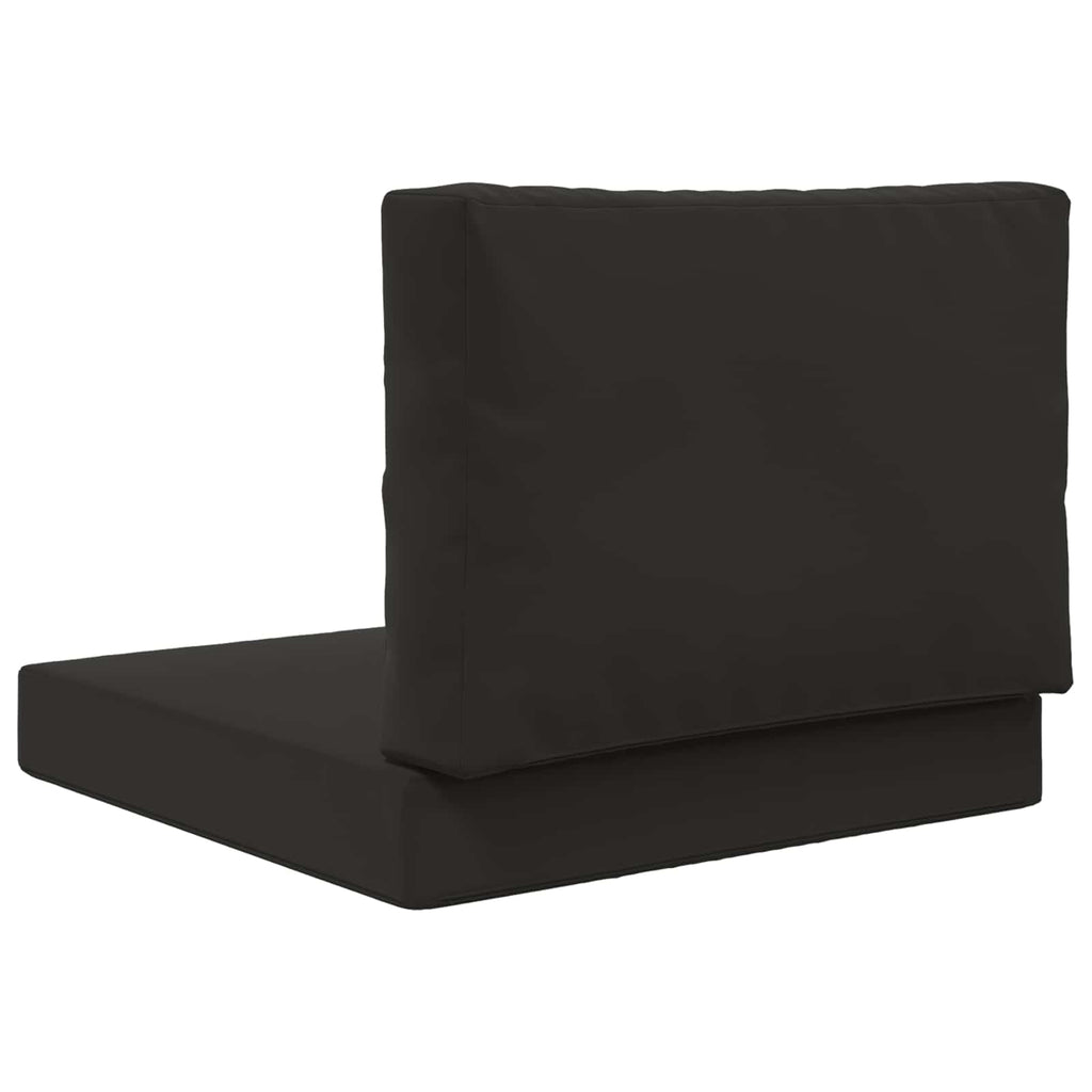 vidaXL Poduszka do sofy na zewnątrz 2 pcs Czarny Poliester