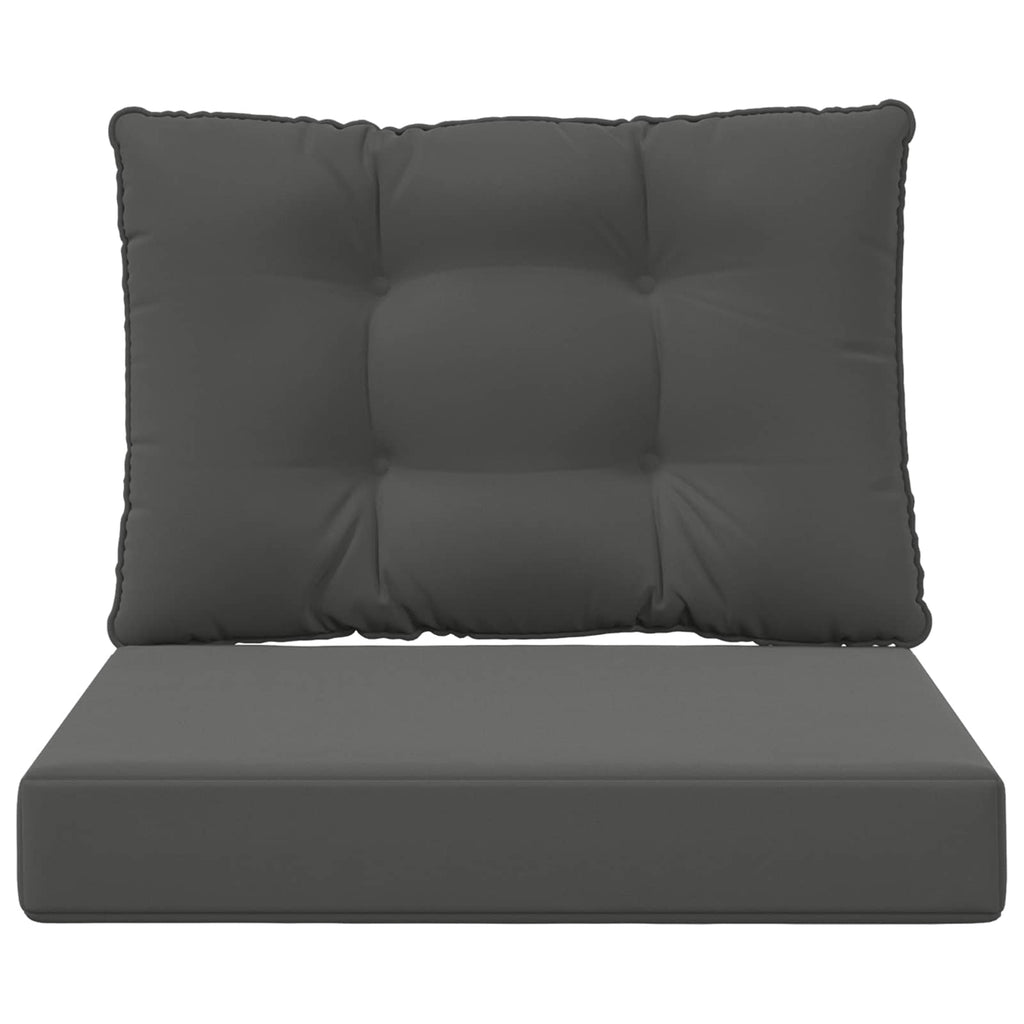 vidaXL Poduszka do sofy na zewnątrz 2 pcs Antracyt Poliester