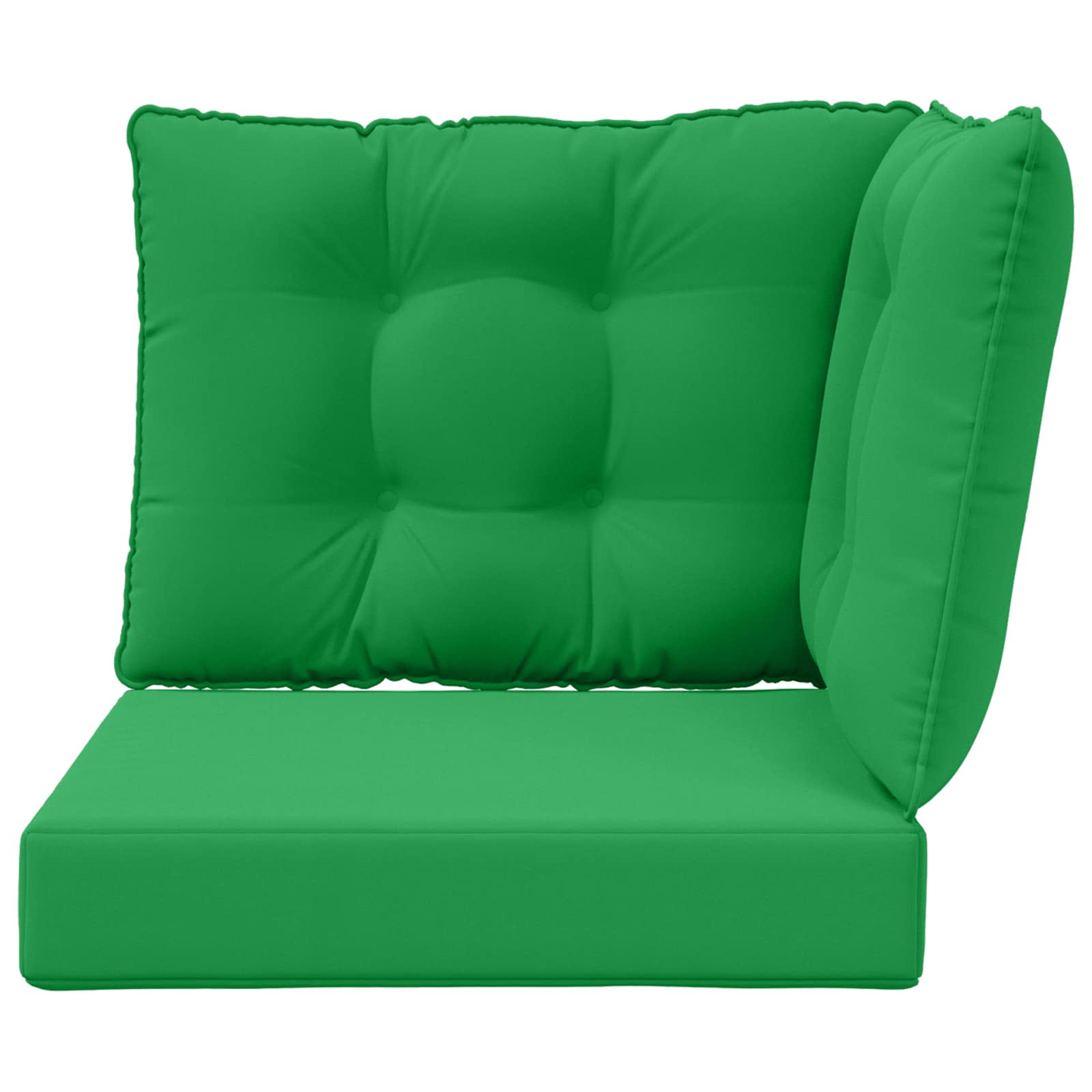 vidaXL Poduszka do sofy na zewnątrz Poliester Zielony 60 x 40 x 10 cm