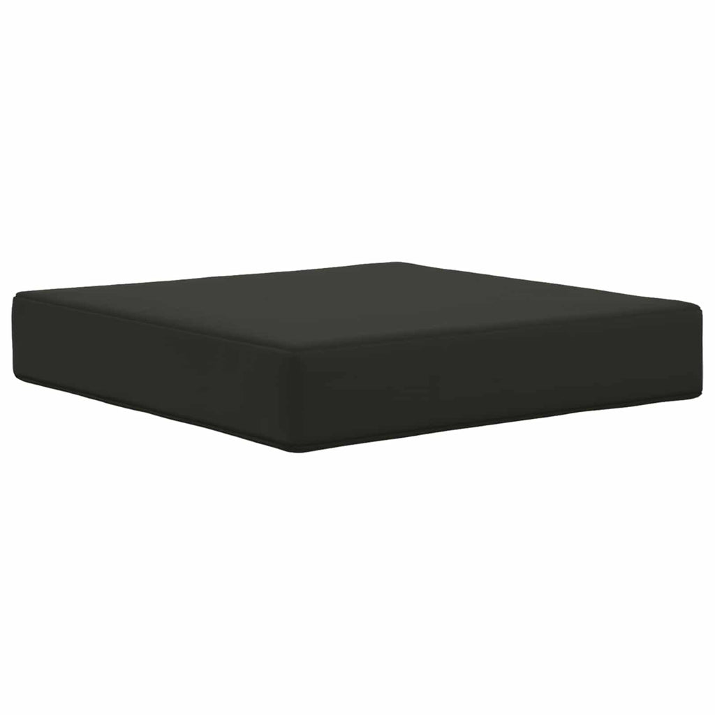 vidaXL Poduszka do sofy na zewnątrz Poliester Czarny 60 x 40 x 10 cm