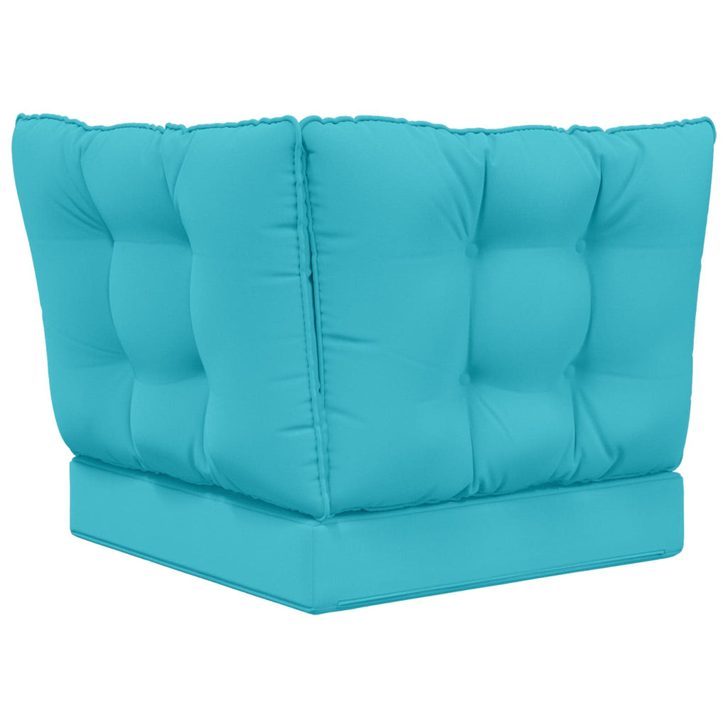 vidaXL Poduszka do sofy na zewnątrz 3 pcs Turkusowy Poliester