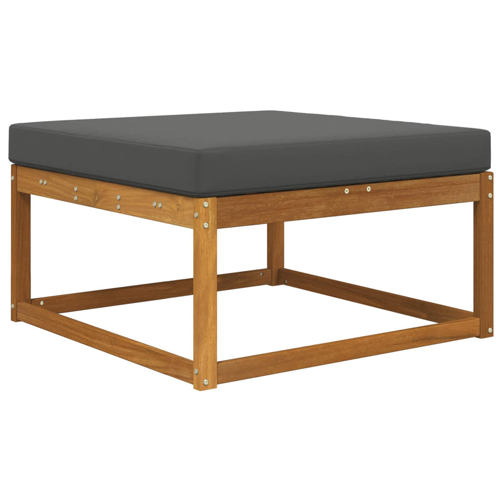 vidaXL Poduszka do sofy na zewnątrz Antracyt 80 x 80 x 8 cm Poliester