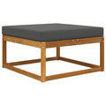 vidaXL Poduszka do sofy na zewnątrz Antracyt 80 x 80 x 8 cm Poliester