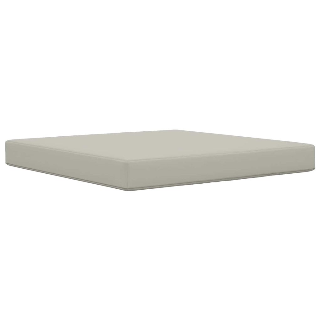 vidaXL Poduszka do sofy na zewnątrz Szary 80 x 80 x 8 cm Poliester
