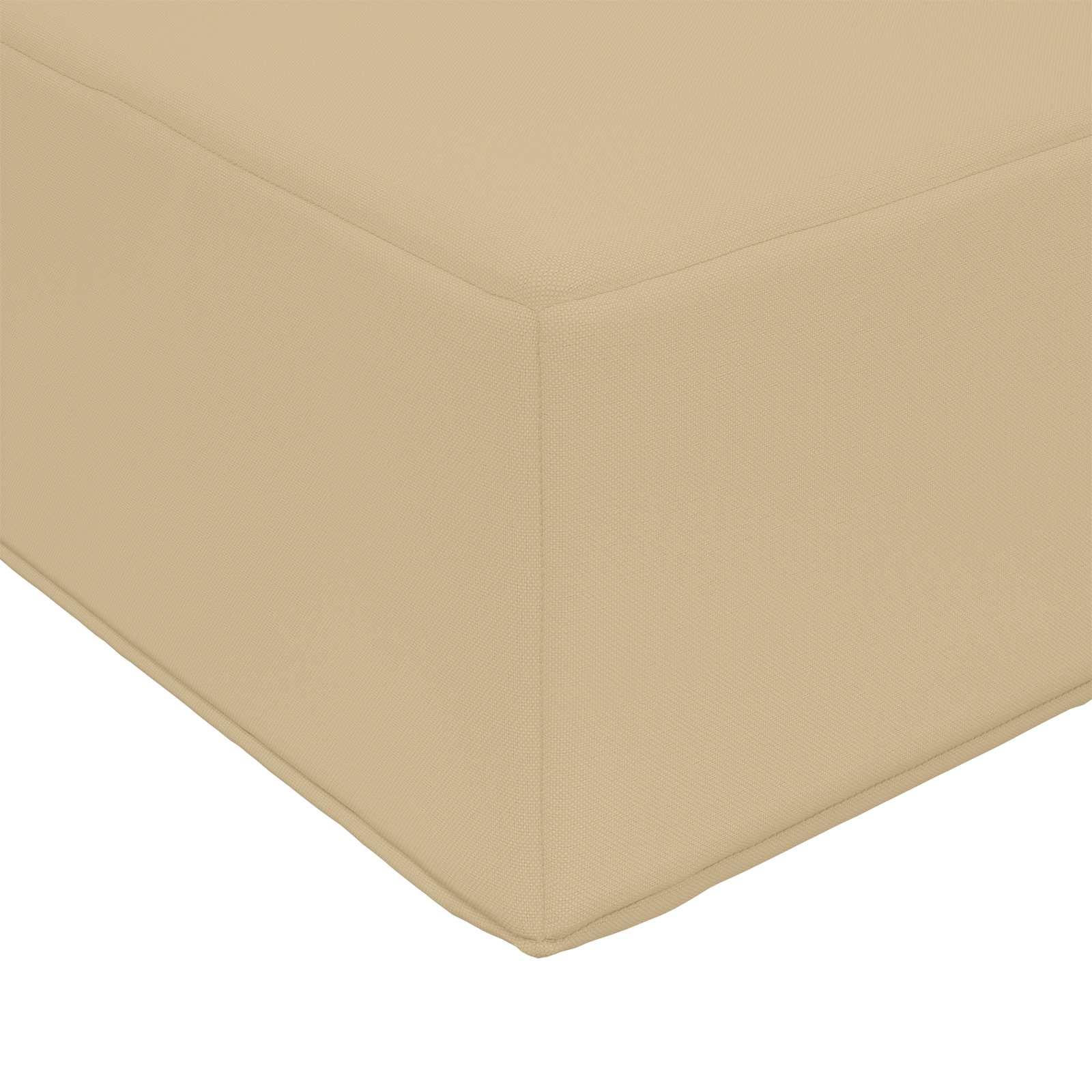 vidaXL Poduszka do sofy na zewnątrz Beżowy 80 x 80 x 8 cm Poliester