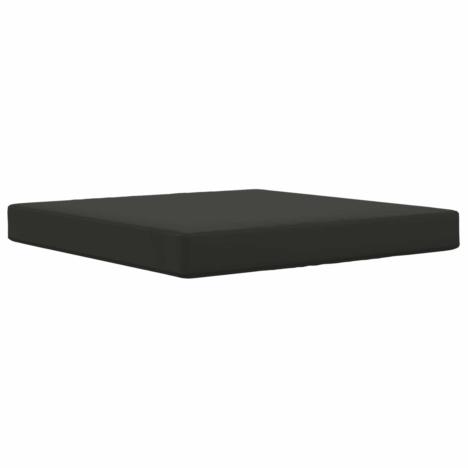 vidaXL Poduszka do sofy na zewnątrz Czarny 80 x 80 x 8 cm Poliester