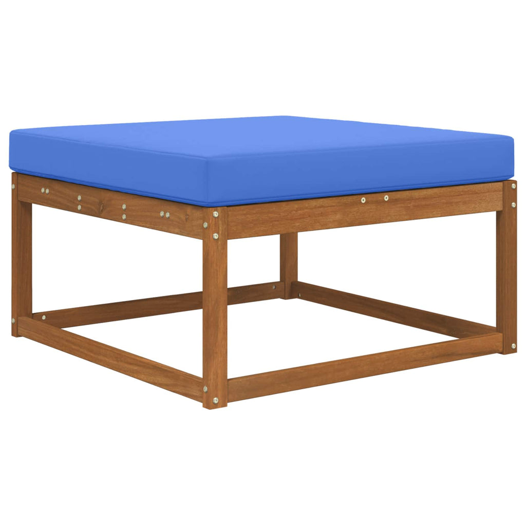 vidaXL Poduszka do sofy na zewnątrz Turkusowy 80 x 80 x 8 cm Poliester