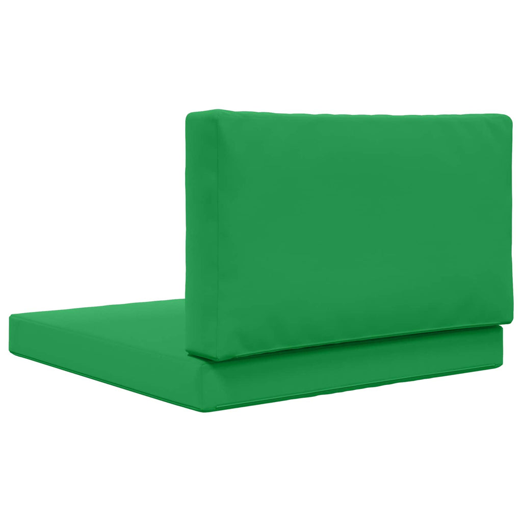 vidaXL Poduszka do sofy na zewnątrz Poliester Zielony 80 x 80 x 8 cm
