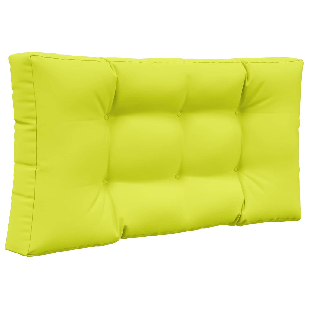 vidaXL Poduszka do sofy na zewnątrz 2 pcs Zielony Poliester