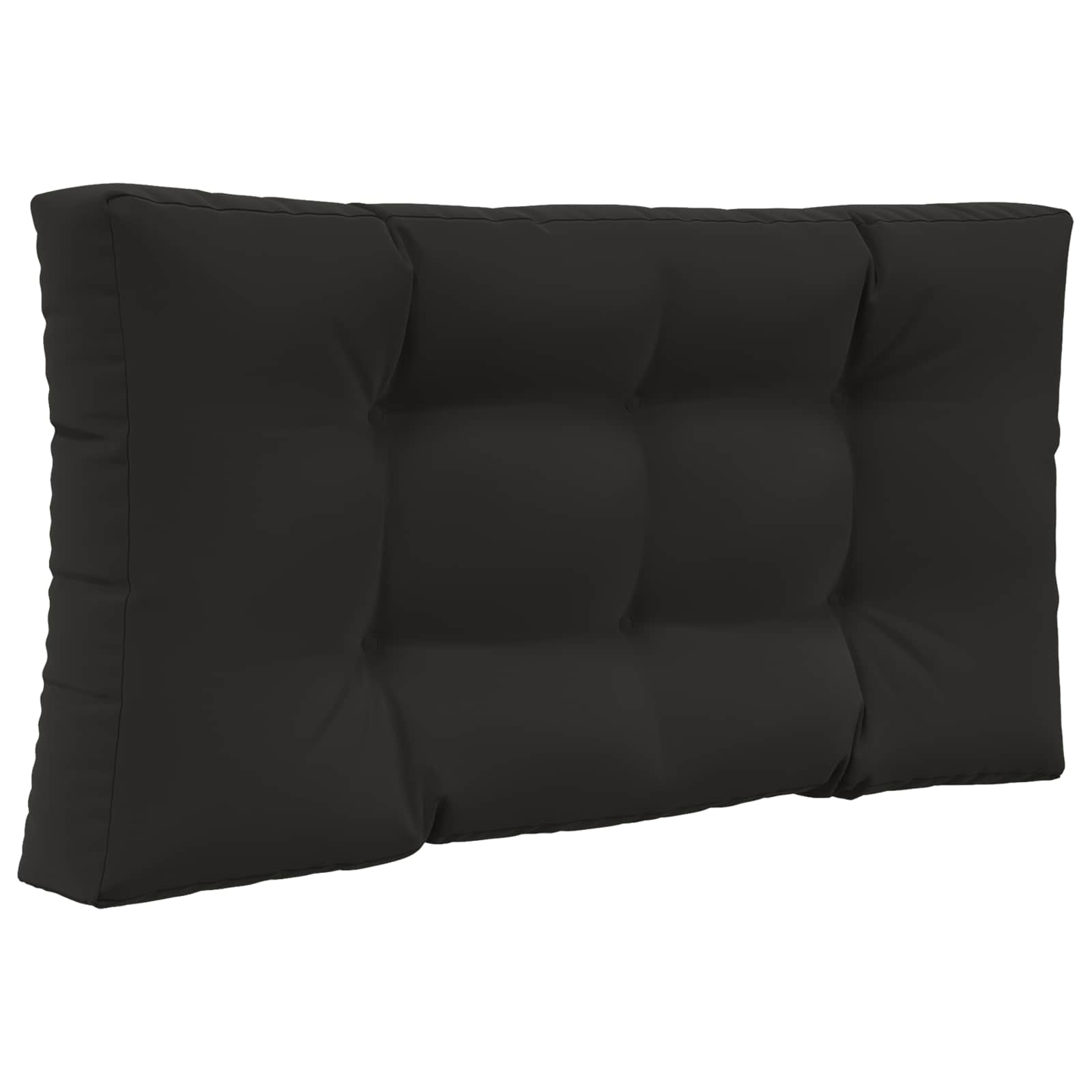 vidaXL Poduszka do sofy na zewnątrz 2 pcs Czarny Poliester