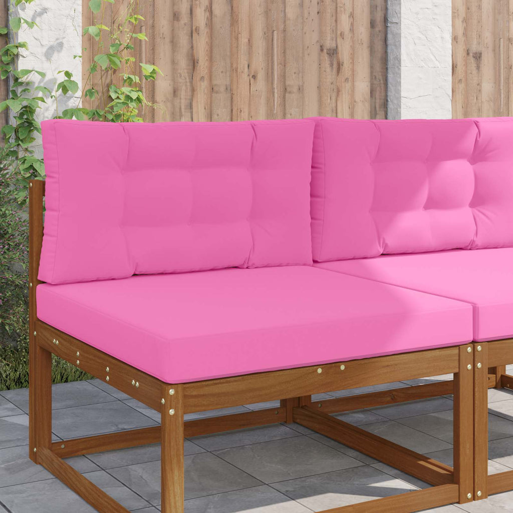 vidaXL Poduszka do sofy na zewnątrz 2 pcs Różowy Poliester
