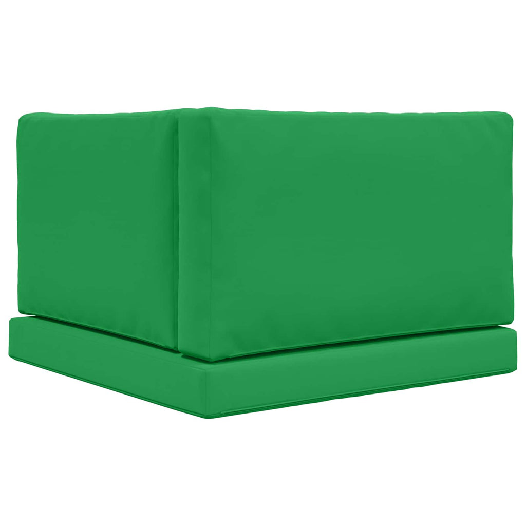vidaXL Poduszka do sofy na zewnątrz Poliester Zielony 80 x 80 x 8 cm