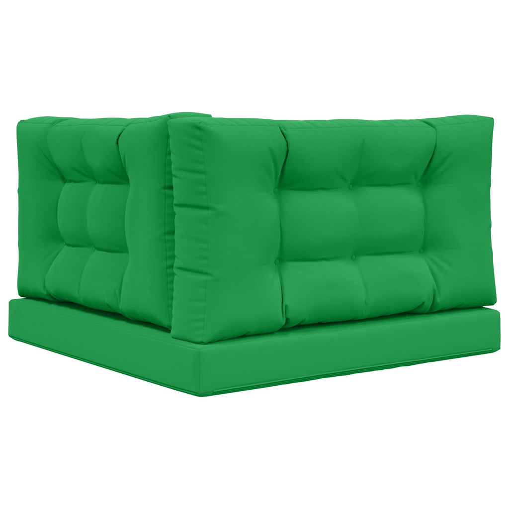 vidaXL Poduszka do sofy na zewnątrz Poliester Zielony 80 x 80 x 8 cm