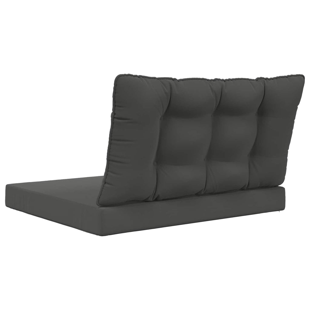 vidaXL Poduszka do sofy na zewnątrz 2 pcs Antracyt Poliester