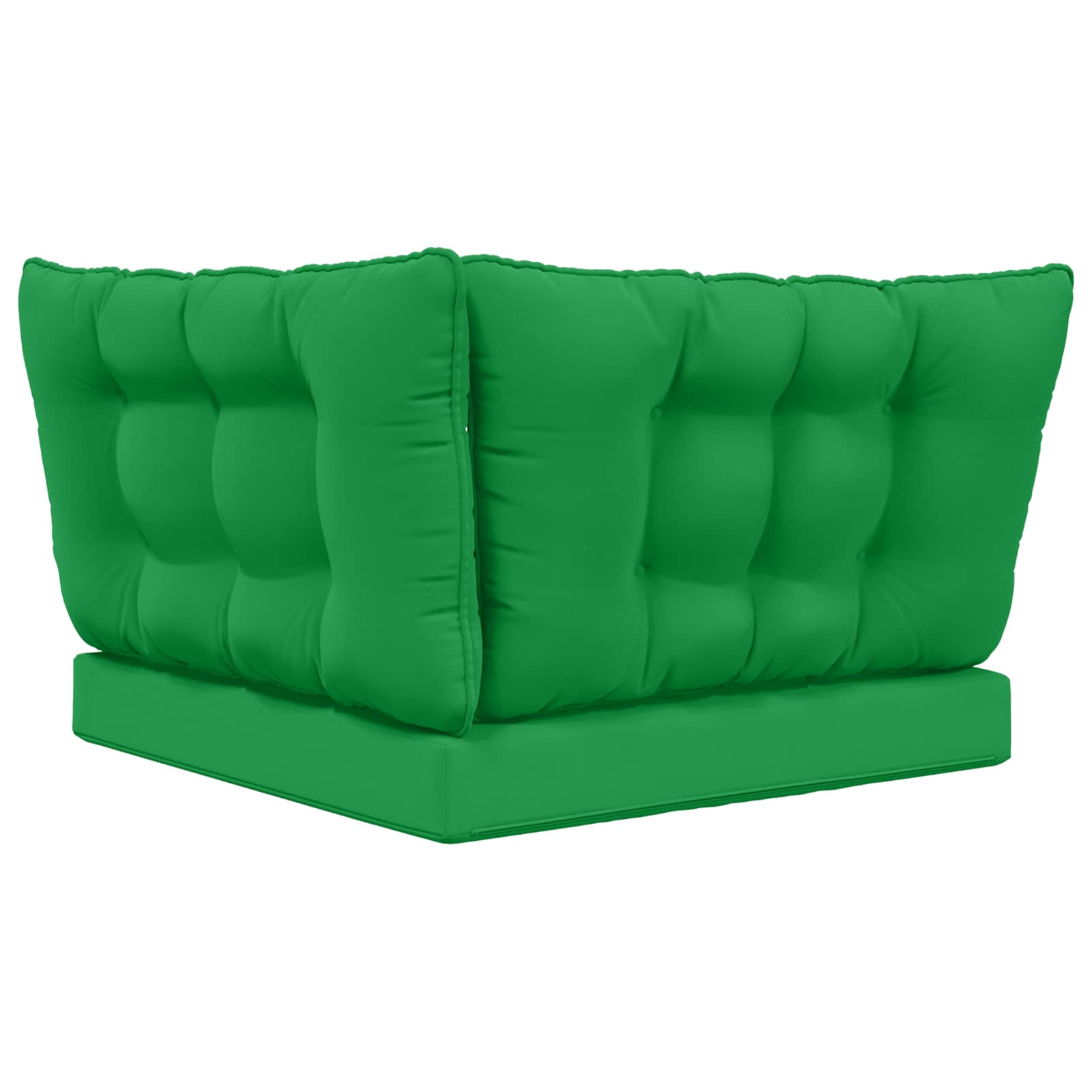 vidaXL Poduszka do sofy na zewnątrz Poliester Zielony 80 x 43 x 10 cm