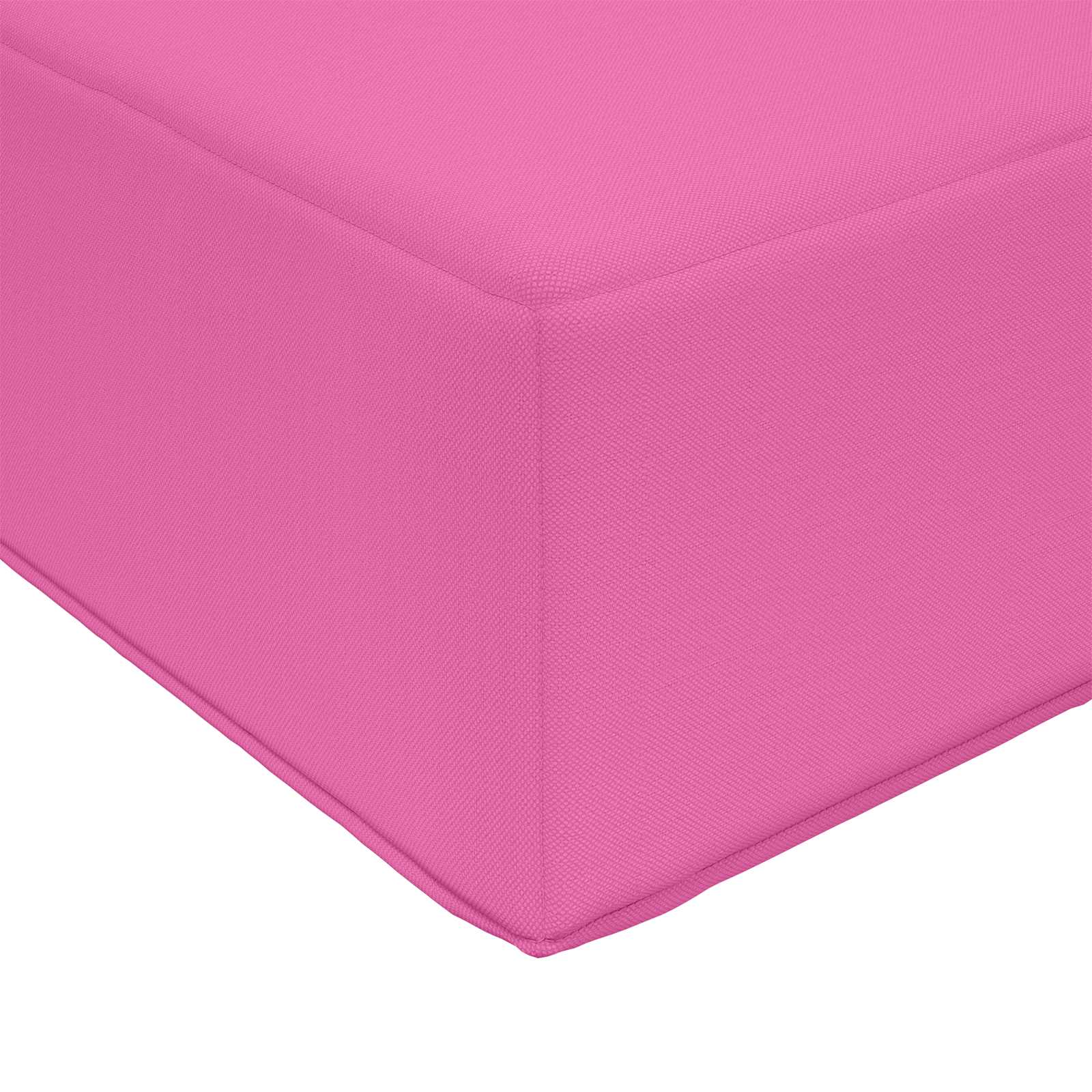 vidaXL Poduszka na siedzisko Różowy 80 x 40 x 8 cm 100% poliester