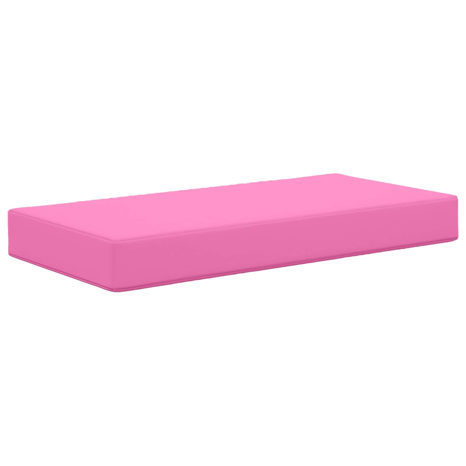 vidaXL Poduszka na siedzisko Różowy 80 x 40 x 8 cm 100% poliester