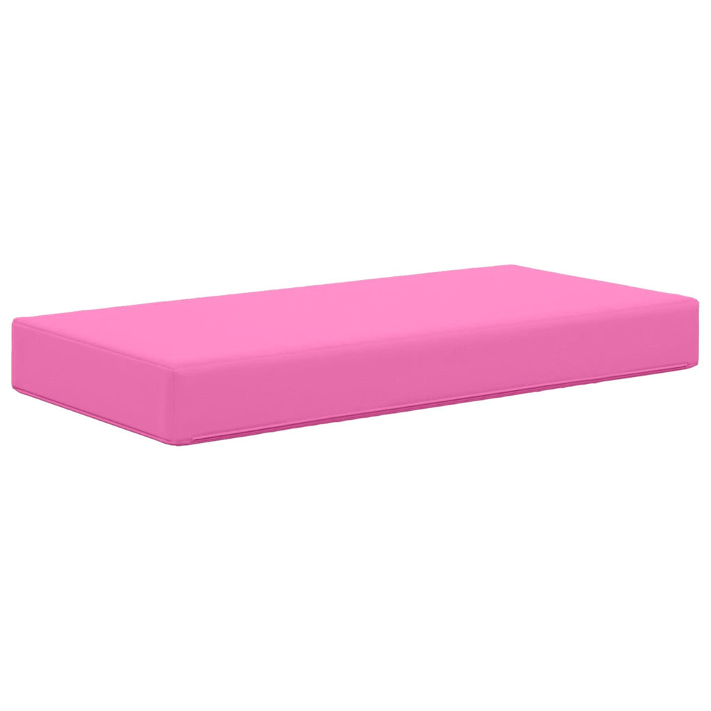 vidaXL Poduszka na siedzisko Różowy 80 x 40 x 8 cm 100% poliester