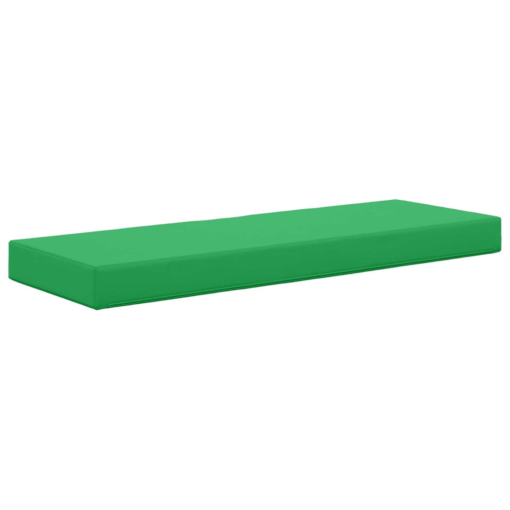 vidaXL Poduszka siedzeniowa na zewnątrz Zielony 111,5 x 40 x 8 cm