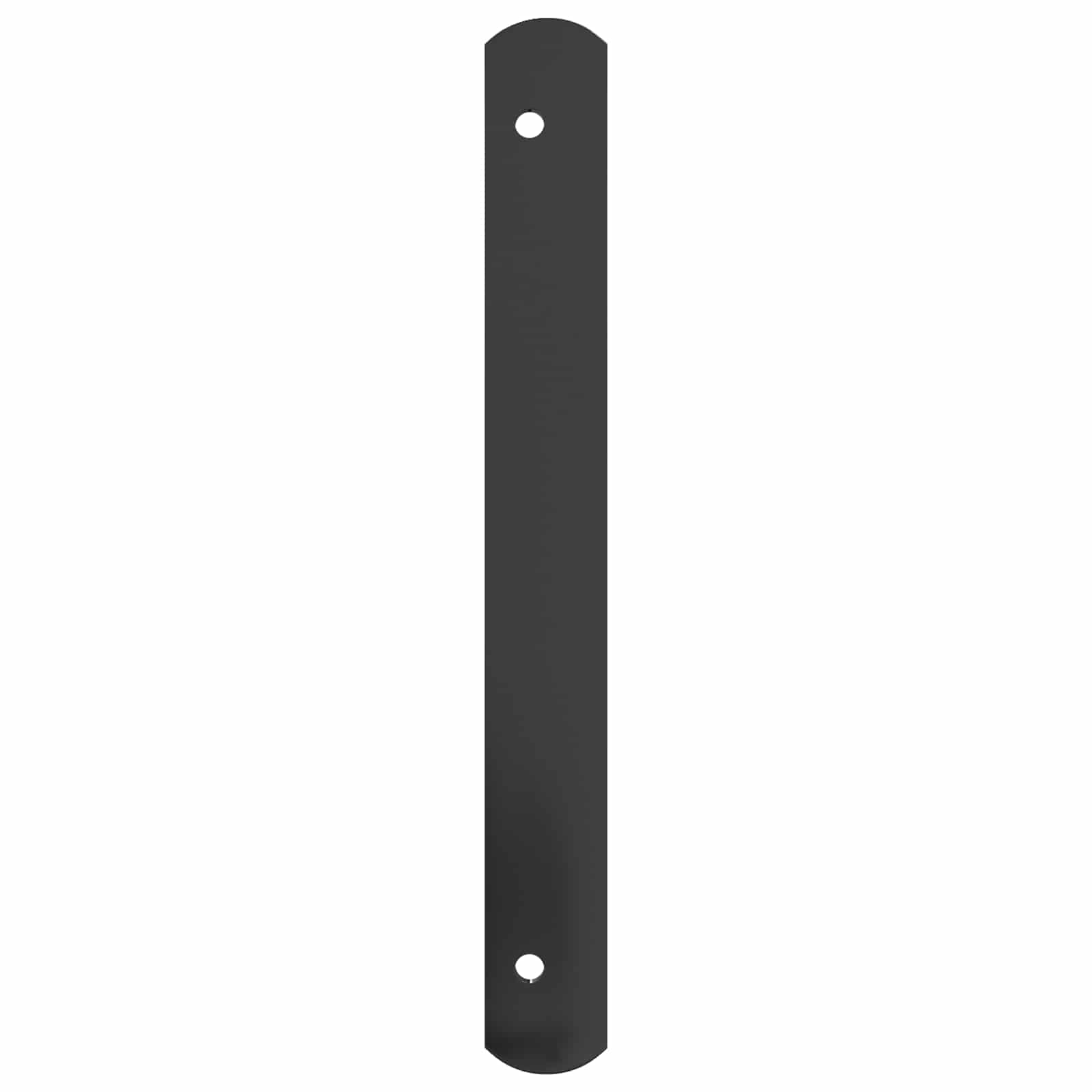 vidaXL Kratka Okienna 76 x 30 cm Stal malowana proszkowo Czarny